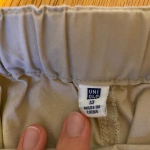 Uniqlo Khaki Pumpkin Style Shorts